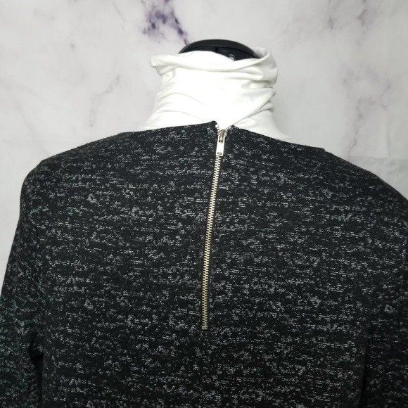 W5 charcoal bell sleeve ruffled long sleeve top S - Picture 5 of 12